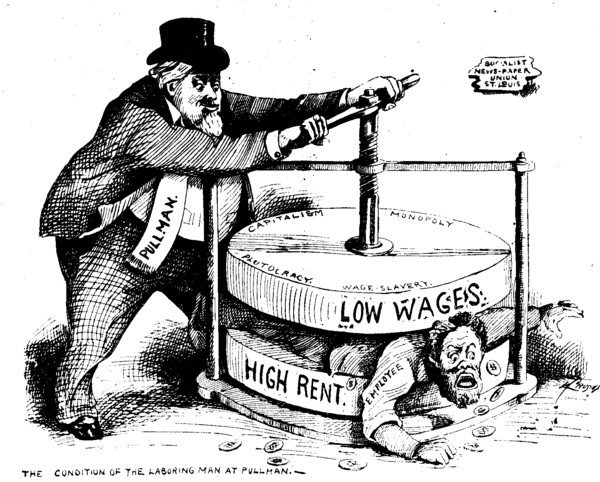 Chicago Labor Cartoon